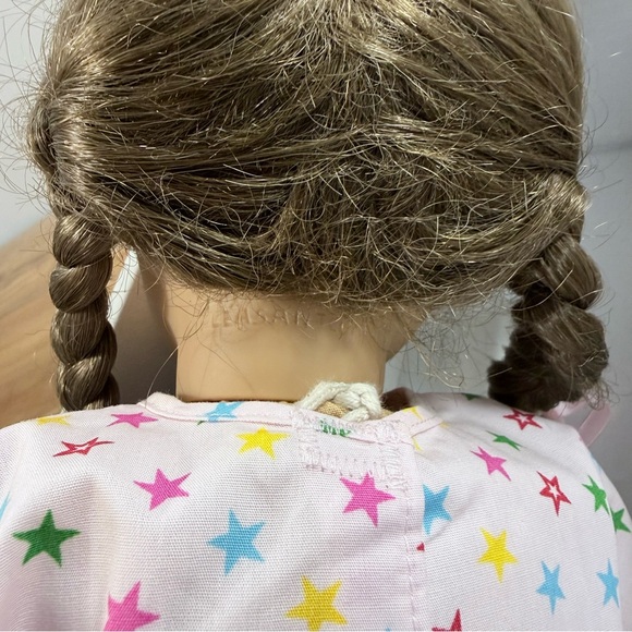 American Girl Molly McIntire Pleasant Company w/ Velvet Holiday Dress & Hospital - Picture 7 of 10